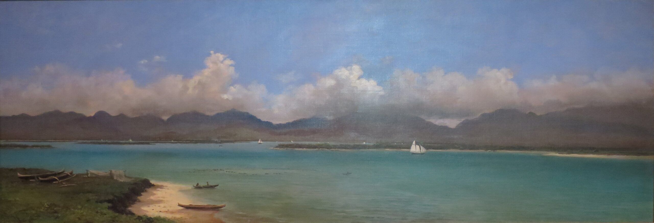 oil on canvas painting