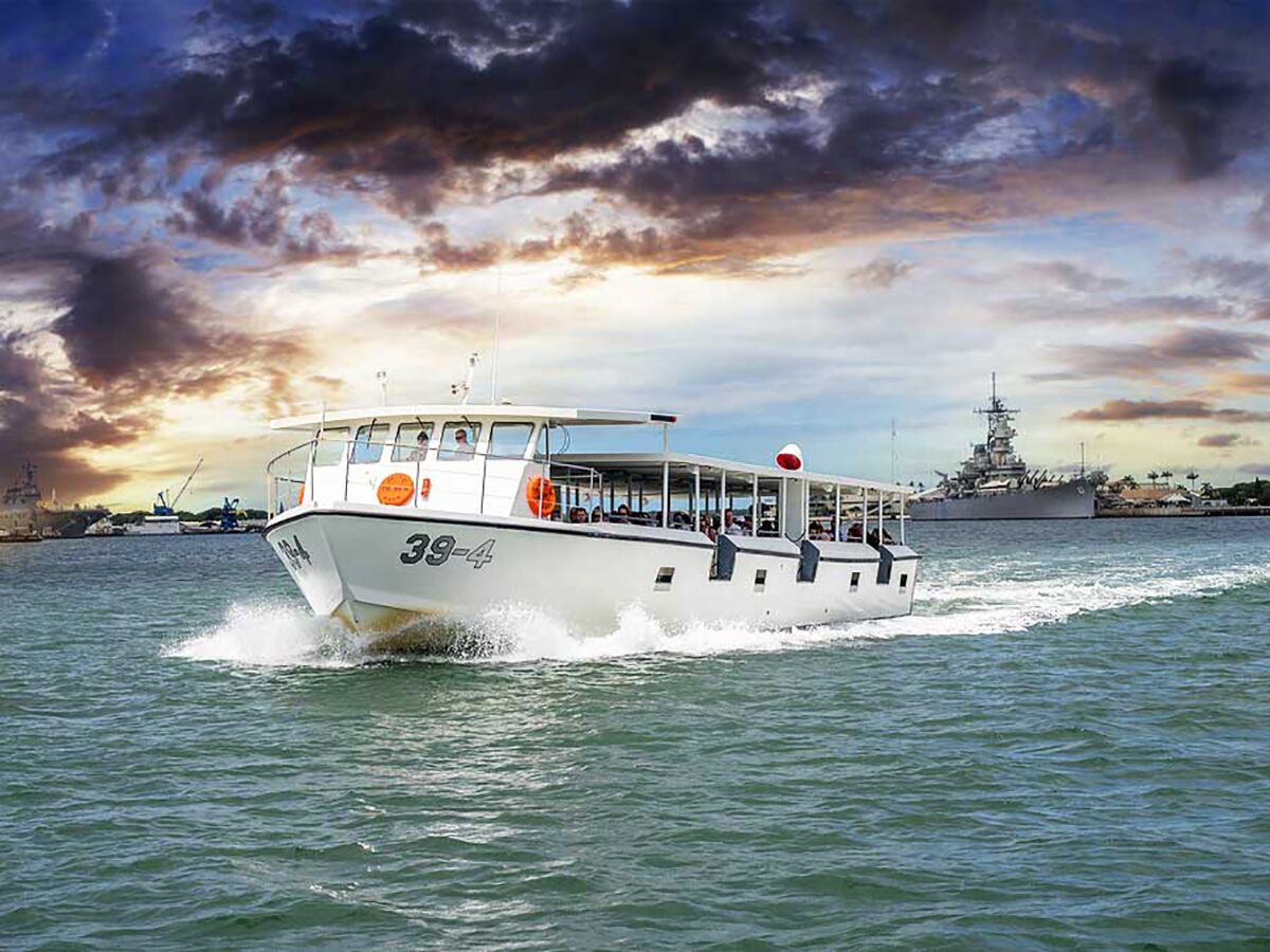 Pearl Harbor Navy boat