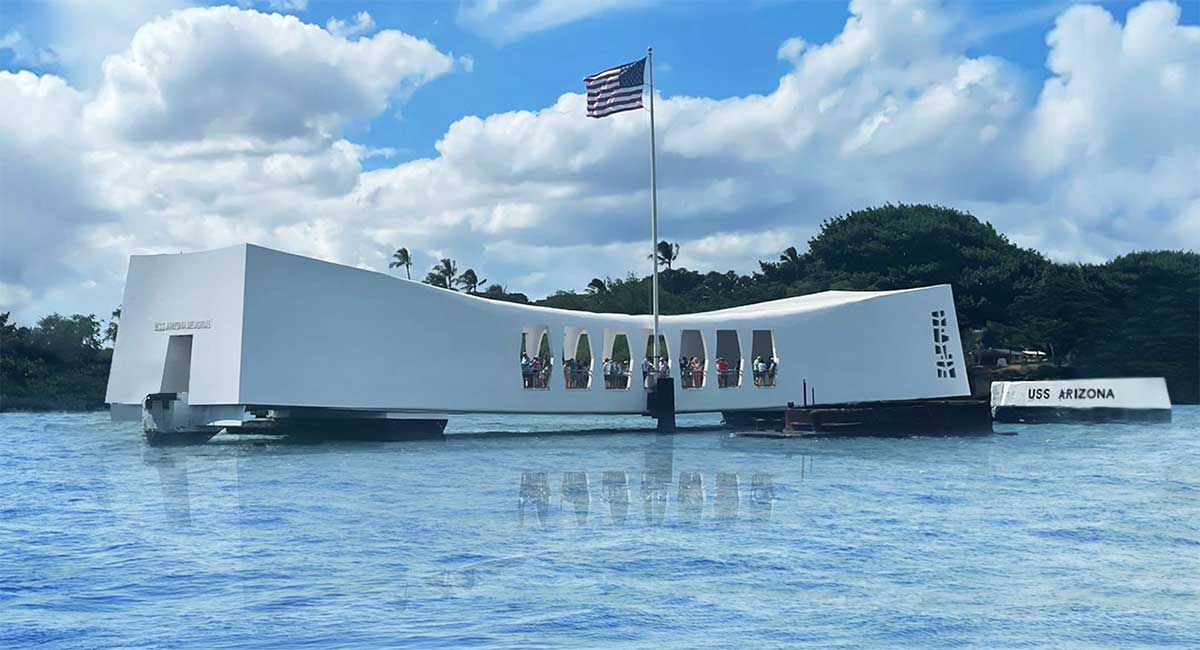 US Navy shuttle boat