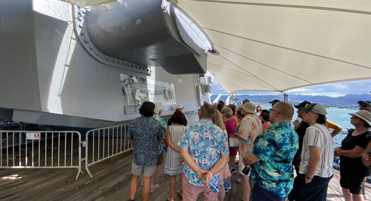 ticket for the Battleship Missouri