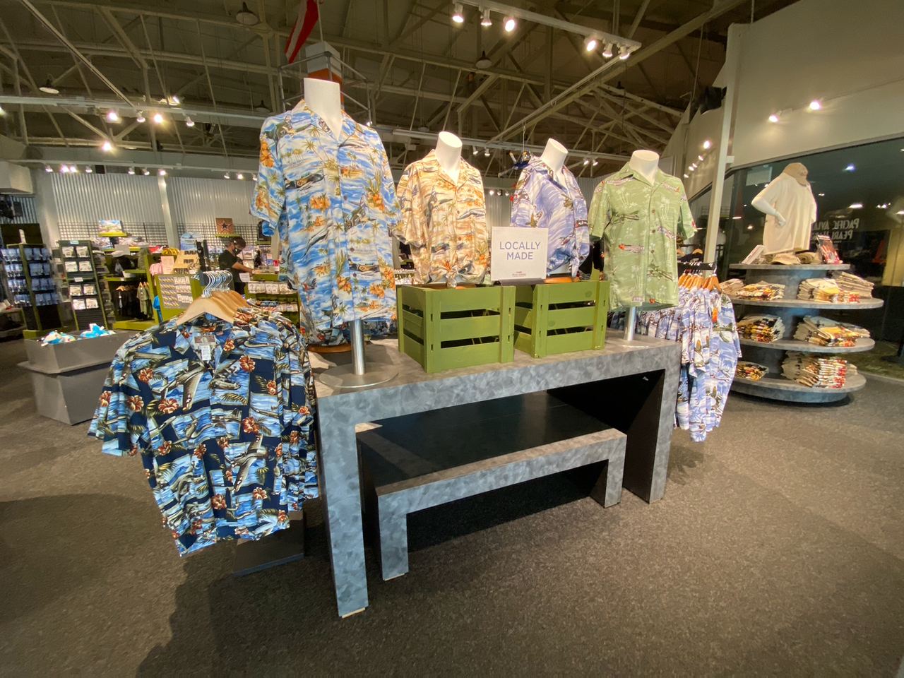 Aviation Museum Aloha shirts